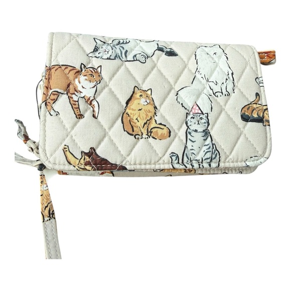 NWT Vera Bradley 3 in 1 Crossbody Bag A Cat’s Life - Picture 2 of 5